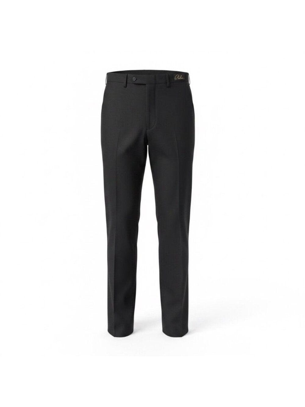 Dimmitri Mens Black Polyester/Wool Dress Pants Tailored Size 40R